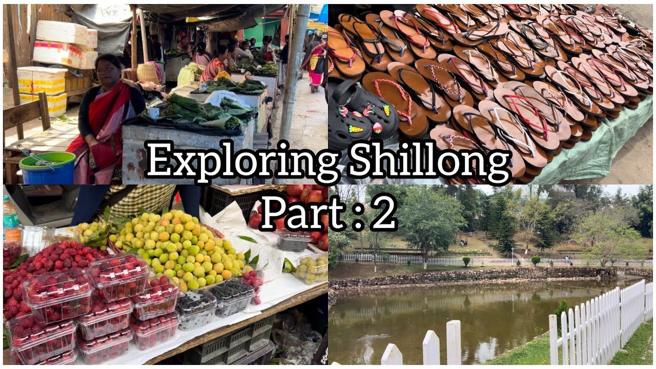 Exploring Shillong Town | Bara Bazaar | Watts Lake | Police Bazaar | Shillong series | Part : 2