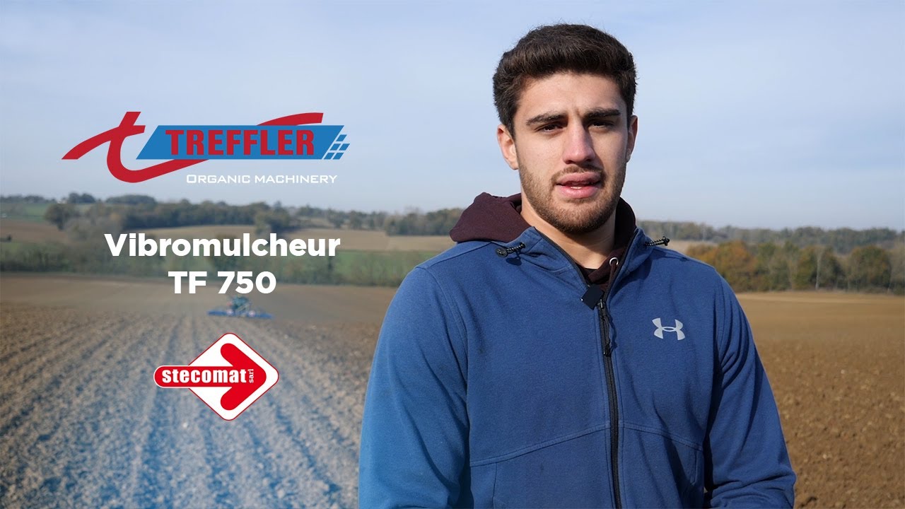 Vibromülcheur Treffler TF750 Partie 1 - #stecomat #treffler