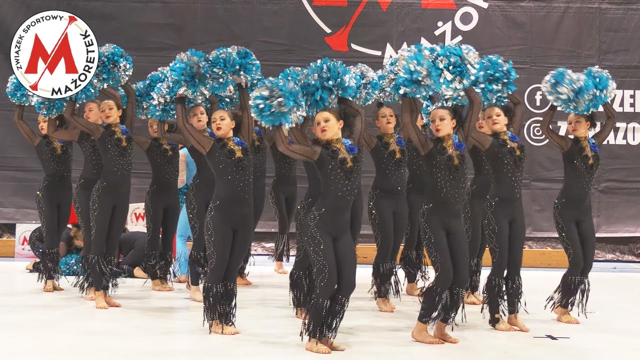 UKS Azaria – Senior Pompon Sport Formacja | Mistrzostwa Mażoretek Okręgu Lubliniec 2025