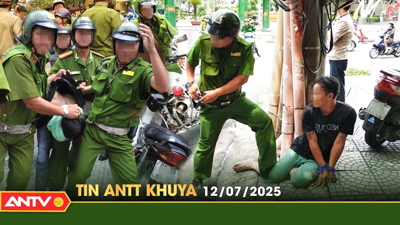 Tin tức an ninh trật tự nóng, thời sự Việt Nam mới nhất 24h khuya ngày 12/7 | ANTV