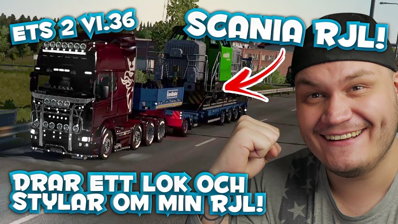DRAR ETT LOK OCH STYLAR OM MIN RJL! - EURO TRUCK SIMULATOR 2 SVERIGE! - Logitech G27