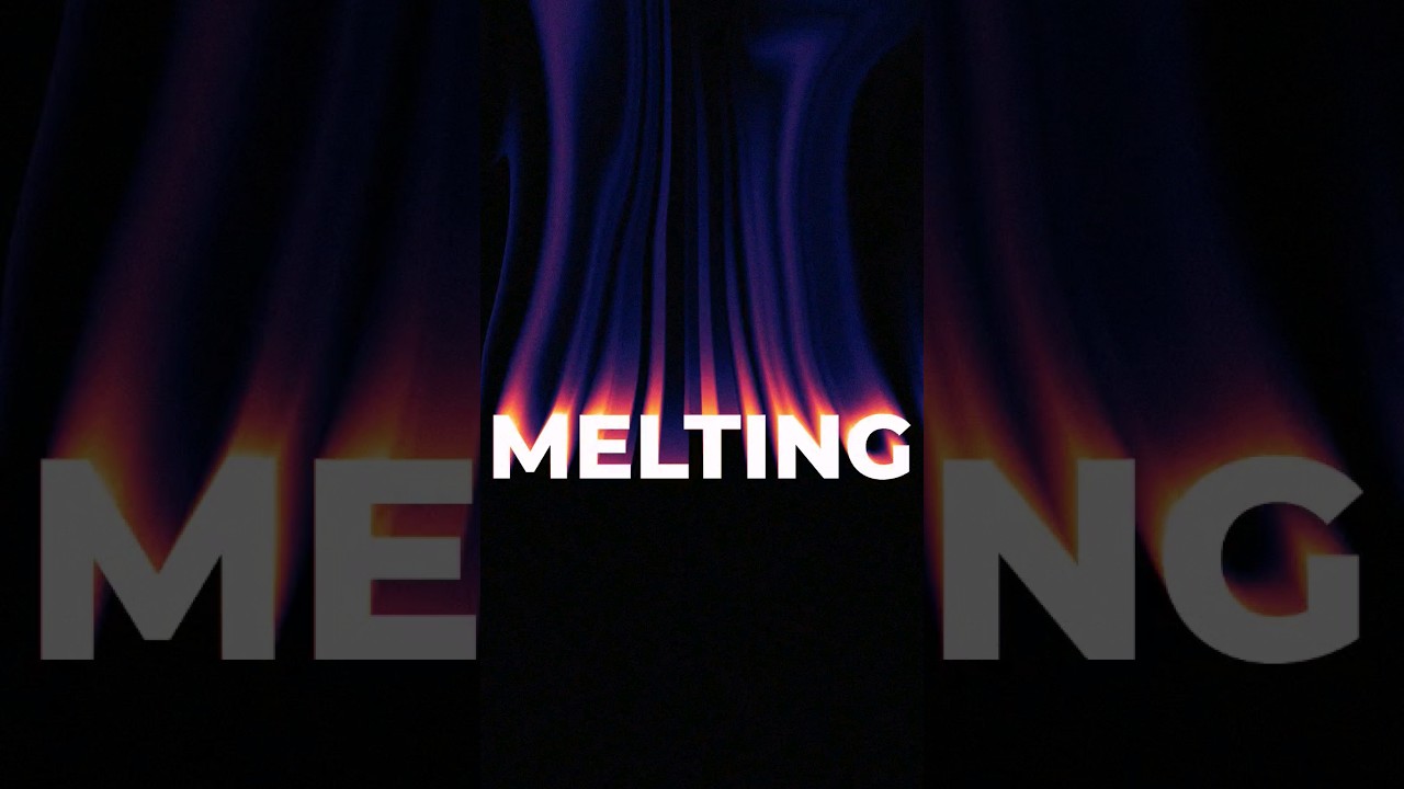 Create a Melting Text Effect in Adobe Photoshop #shortvideo #shorts #melting