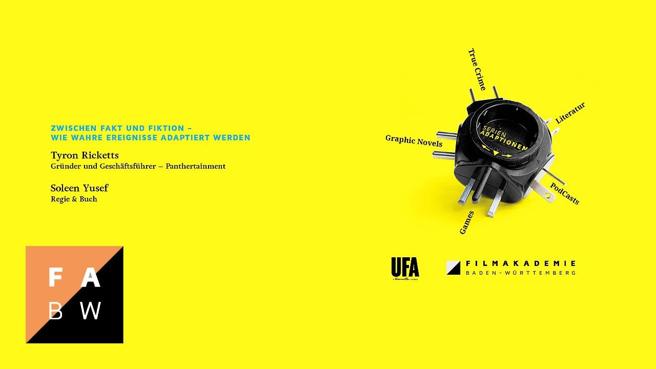 Symposium Serienadaptionen: Talk mit Soleen Yusef und Tyron Ricketts (Panthertainment)