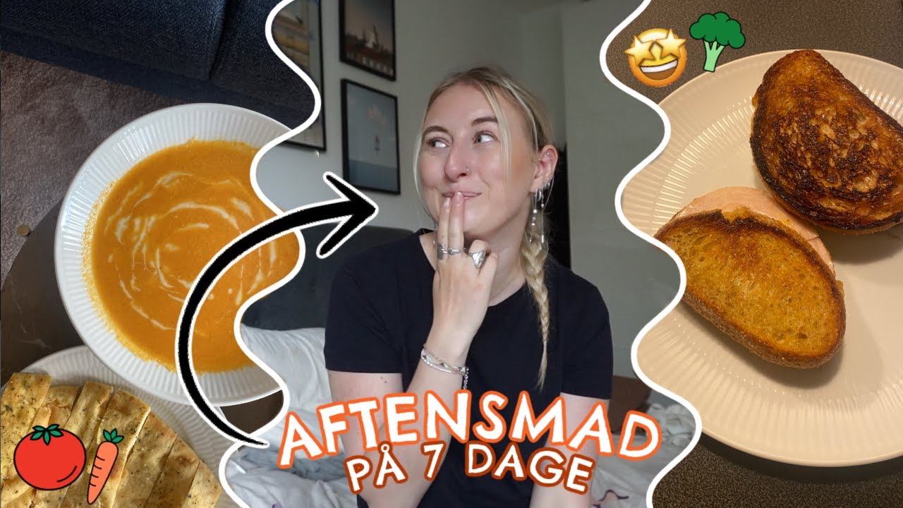 HVAD JEG SPISER TIL AFTENSMAD I EN UGE