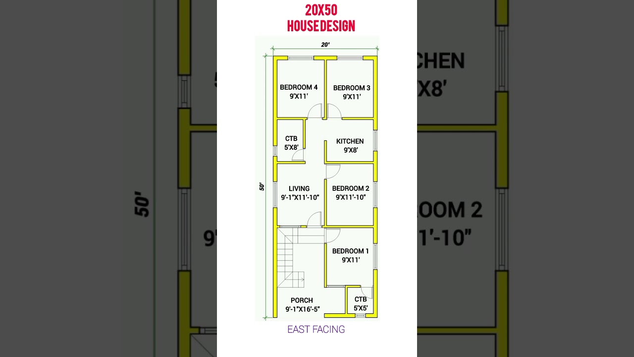 20x50 House Design #home #30x50kagharkanaksha #housedesign #2bhkhousedesign #homedesign