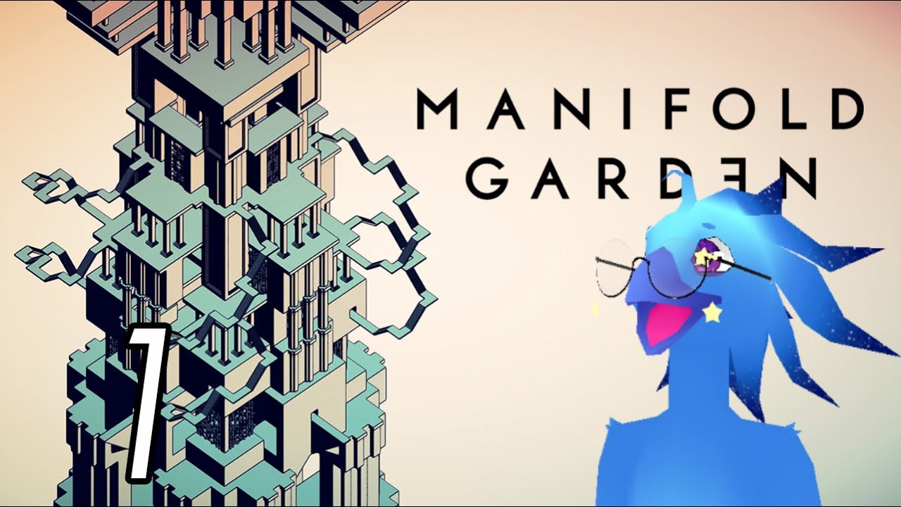 Nakabo can't tell which way is up (Manifold Garden 0% route #1)