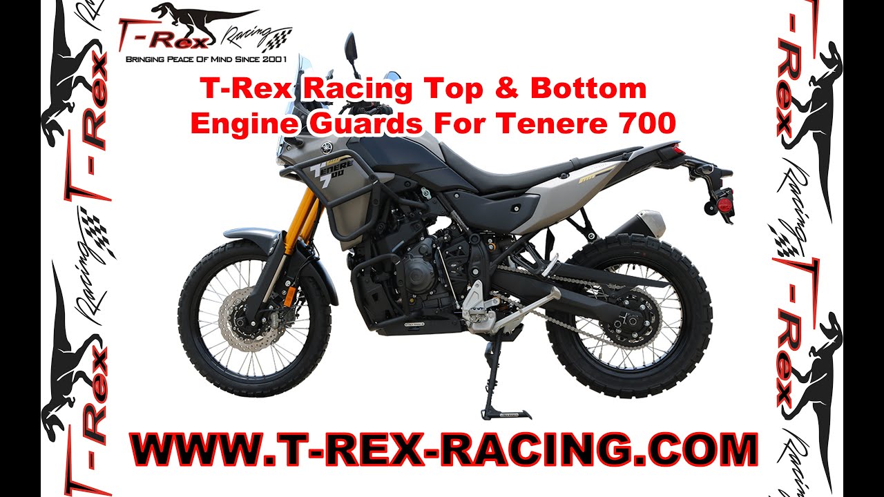 Защитные кожухи двигателя T-Rex Racing (верхний и нижний) для Yamaha Tenere 700