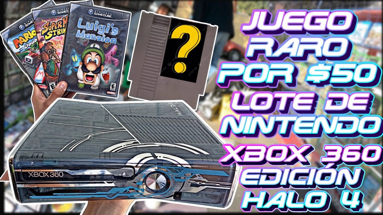 Juego Muy Raro En $50 Tianguis Del Salado Xbox 360 Edición Halo 4 PS2 Y Más Chachareando Videojuegos