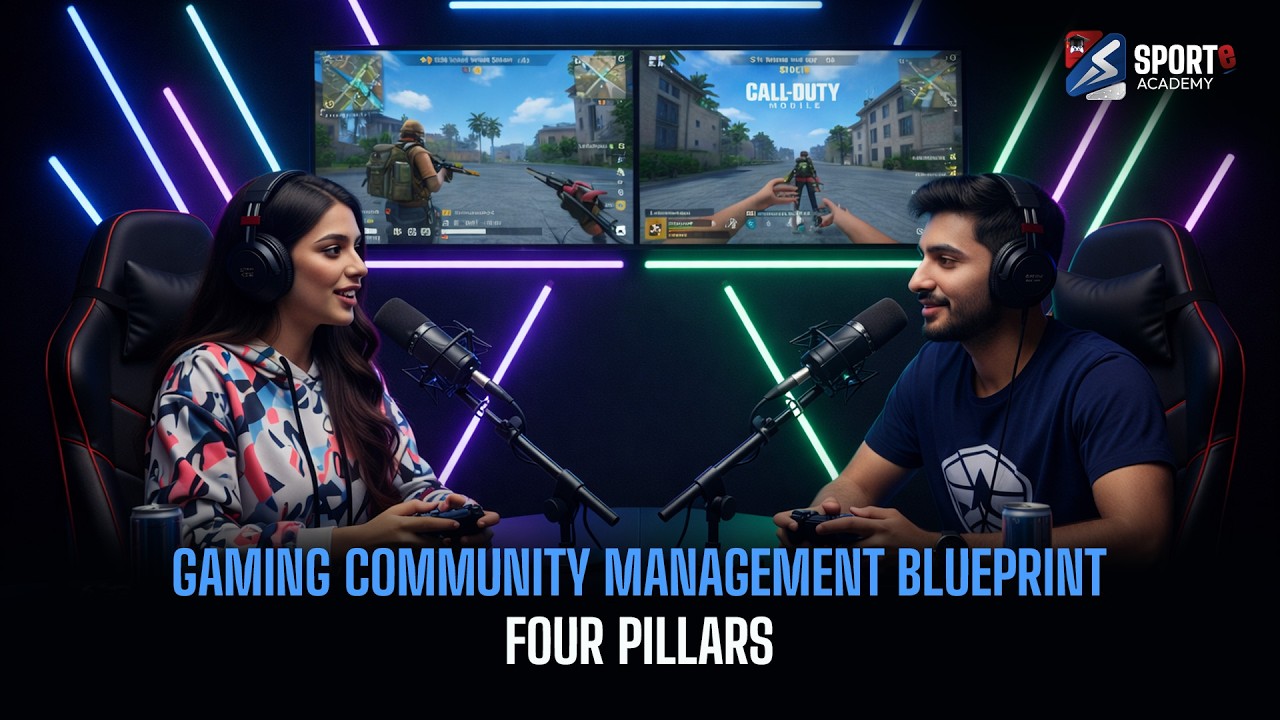 Gaming Community Management Blueprint - Four Pillars | Sporte Academy