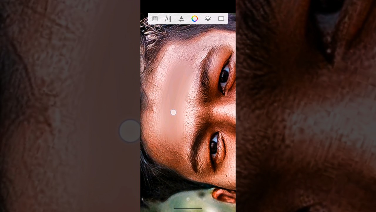 Autodesk sketchbook Face Smooth Editing white #shorts #facesmooth #autodesk #viralshots #ytshorts