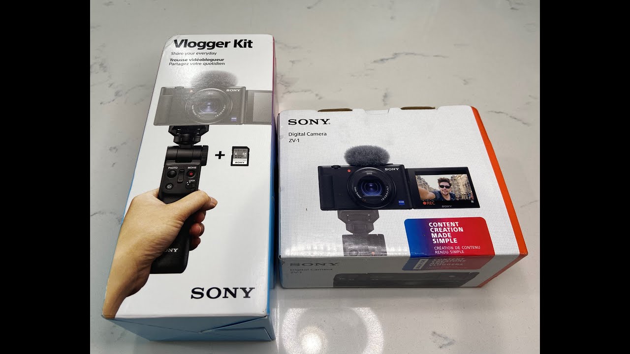 Sony ZV-1 Unboxing & Vlogging Kit