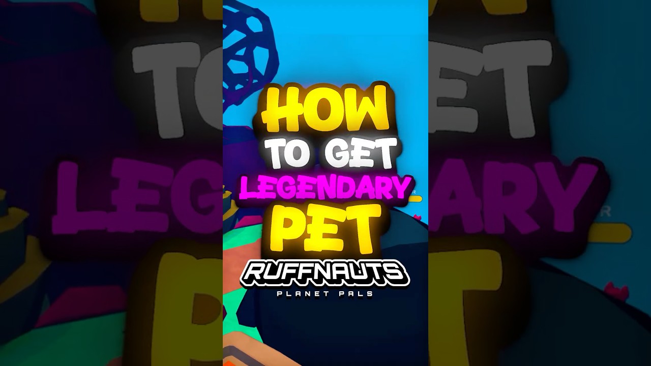 how to get LEGENDARY PET in RUFFNAUTS!