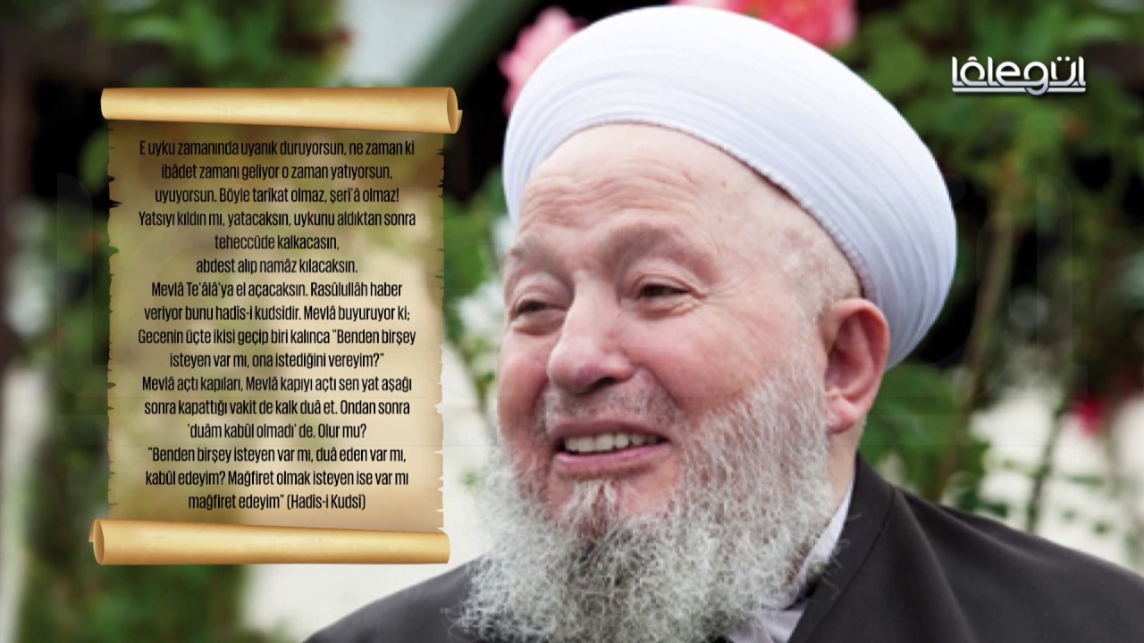 Mahmud Efendi Hazretleri (Kuddise Sirruhû) Kendi Sesinden Hikmetli Sözler  Lâlegül TV