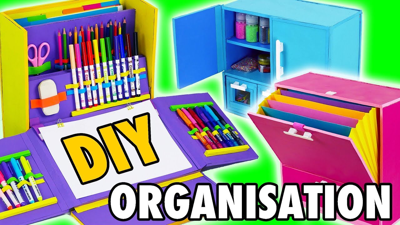 DIY MEUBLES DE BUREAU EN CARTON