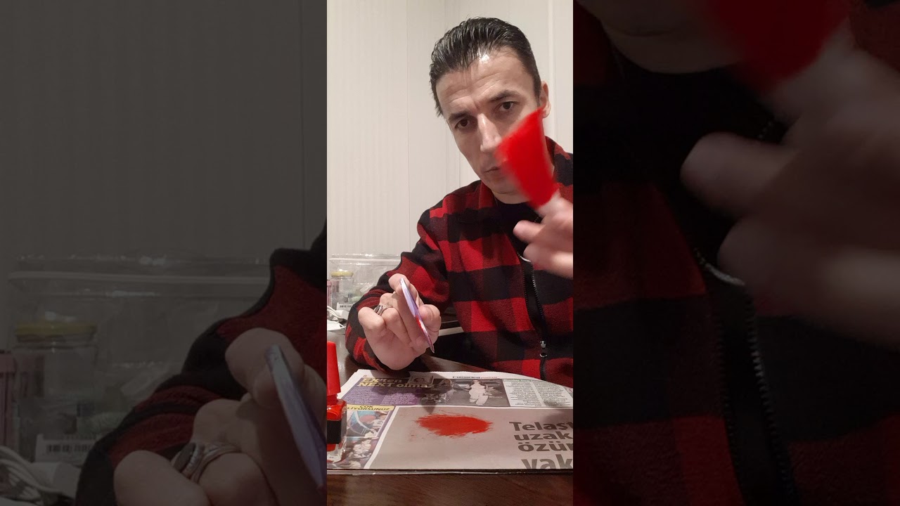 çapari kösteği boyama köstek misinası nasıl boyanır.