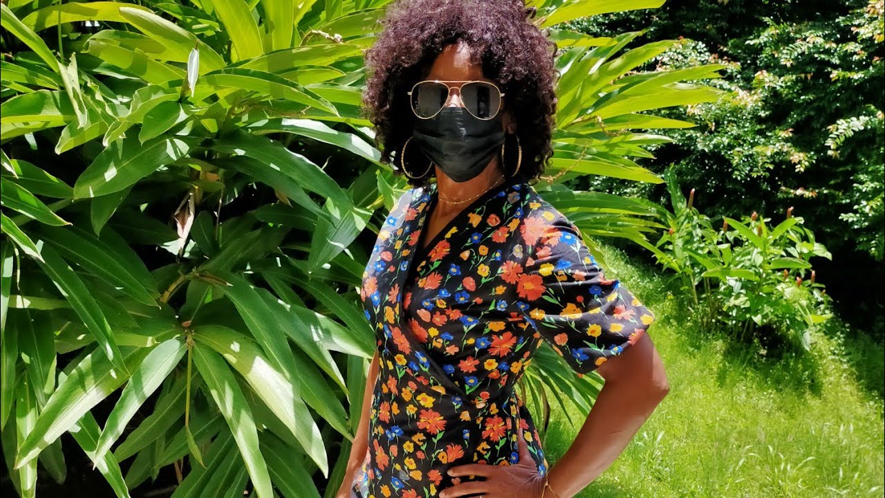 Robe cache coeur facile à faire avec la coupe d'or