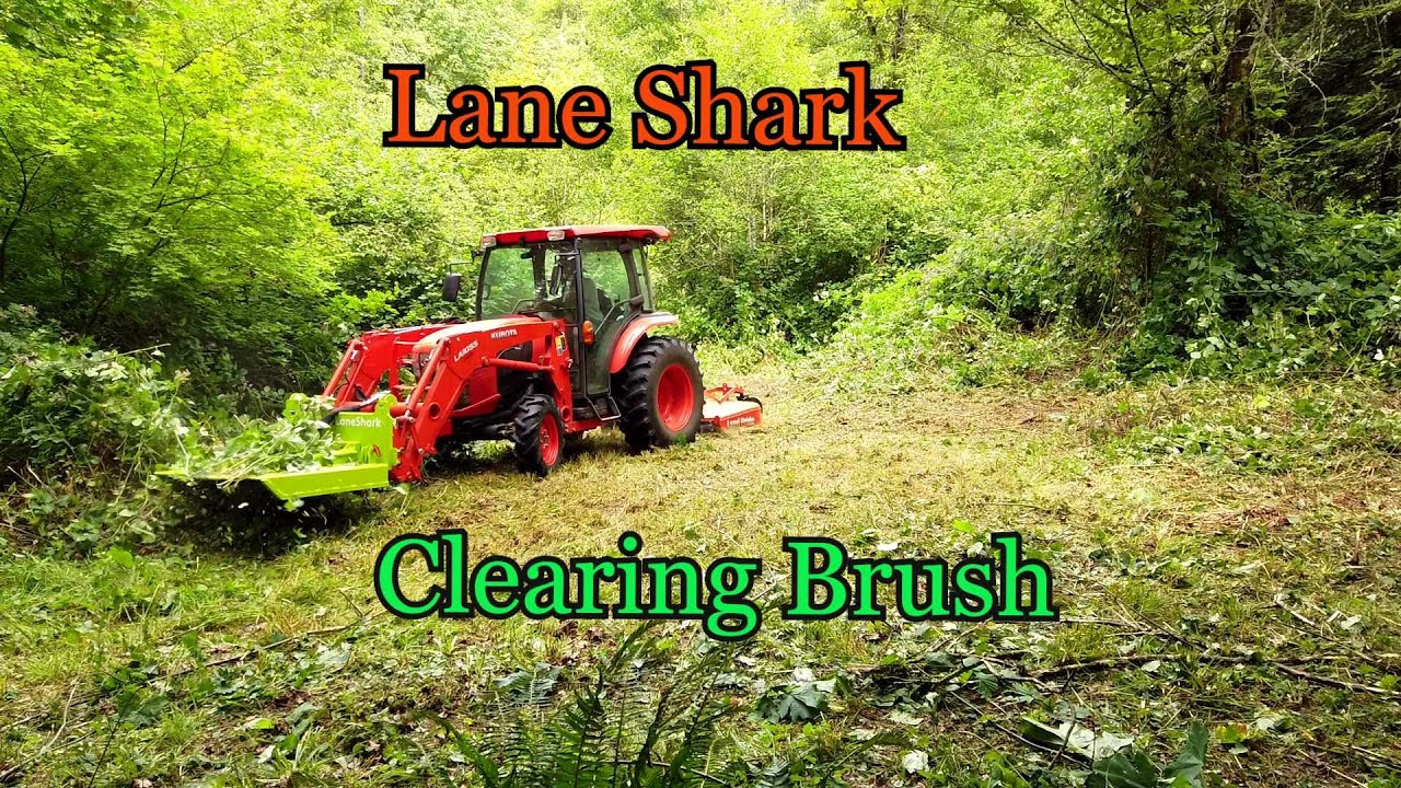 Lane Shark: Clearing Overgrown Roads