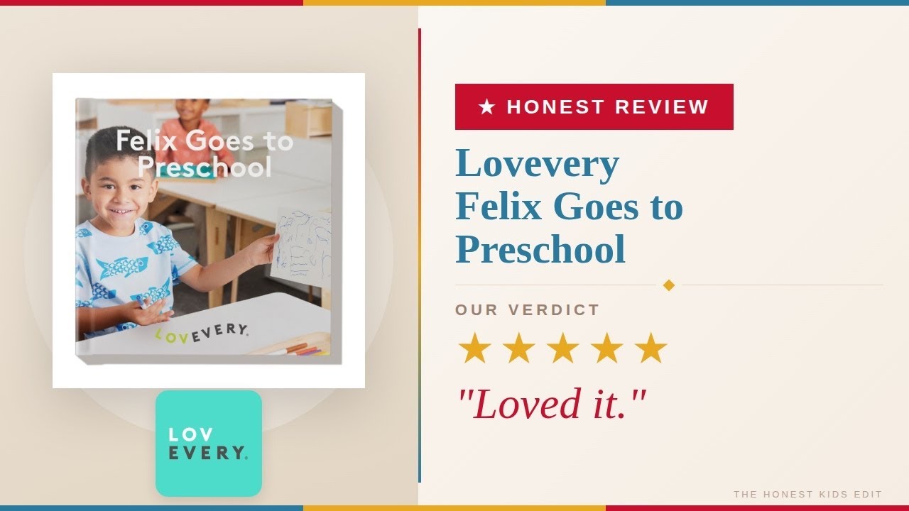 In-depth Review | Lovevery Book “Felix Goes to Preschool” | Honest Toy Edit Australia