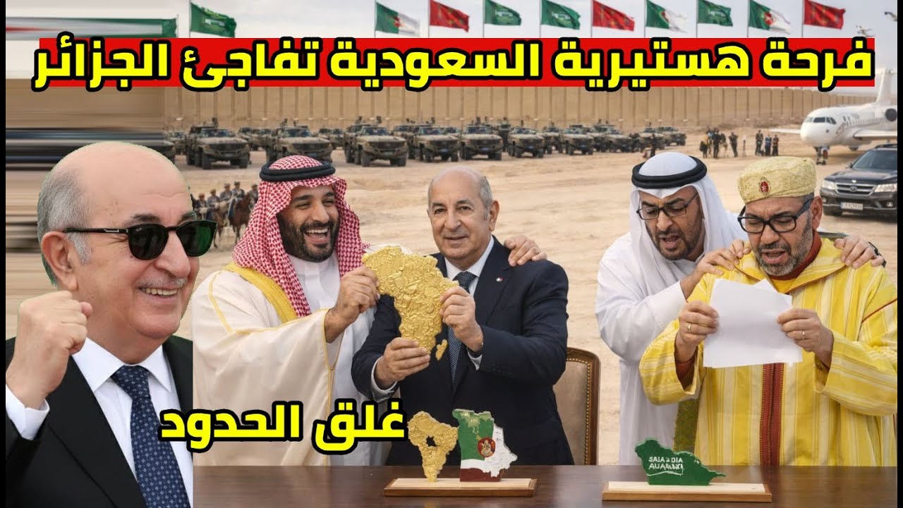 فرحة هستيرية السعودية تفاجئ الجزائر و انزال دبلوماسي وصول الصحراء الغربية رفض الامارات
