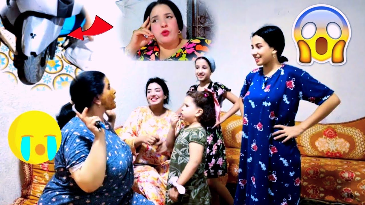 ناري درنا كسيدة بالموتور😱هاذي الاخرة لينا مع ماما😭
