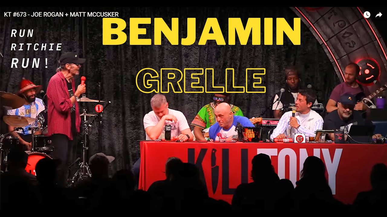Benjamin Grelle : Kill Tony 1st Appearance : Heroin w/ Night Stalker & Bar Stories w/ Grizzly Man