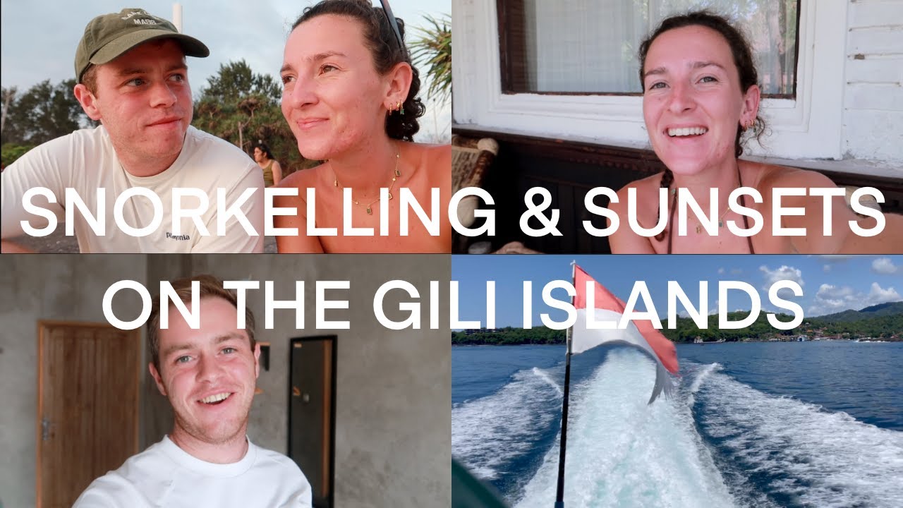 INDONESIA VLOG 1 | Bali, Gili Islands + EXTENDING OUR VISA in Lombok! | Backpacking Asia 2022