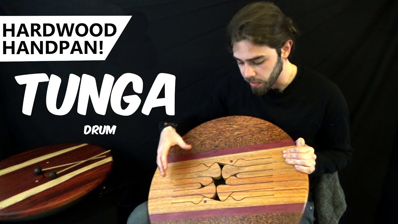 TUNGA Drum - Melodic Wood Instrument