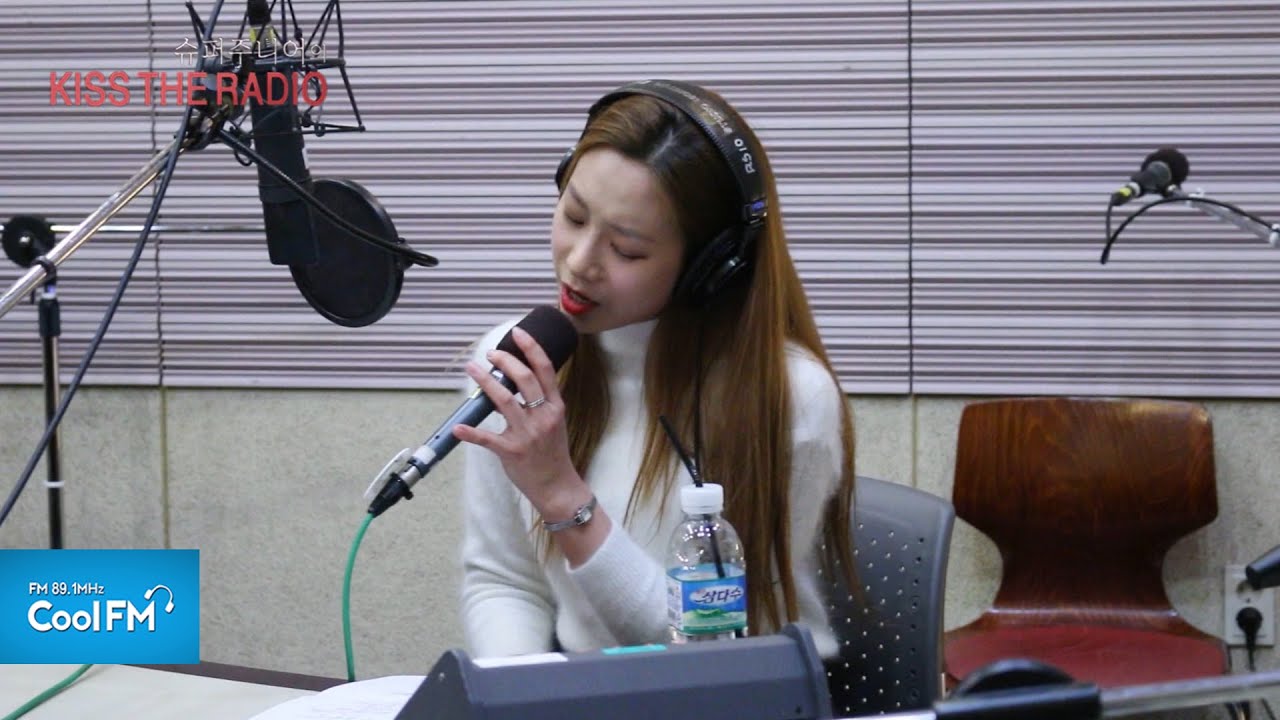 베스티 유지 'Because Of You' 라이브 LIVE / 151220[슈퍼주니어의 키스 더 라디오]