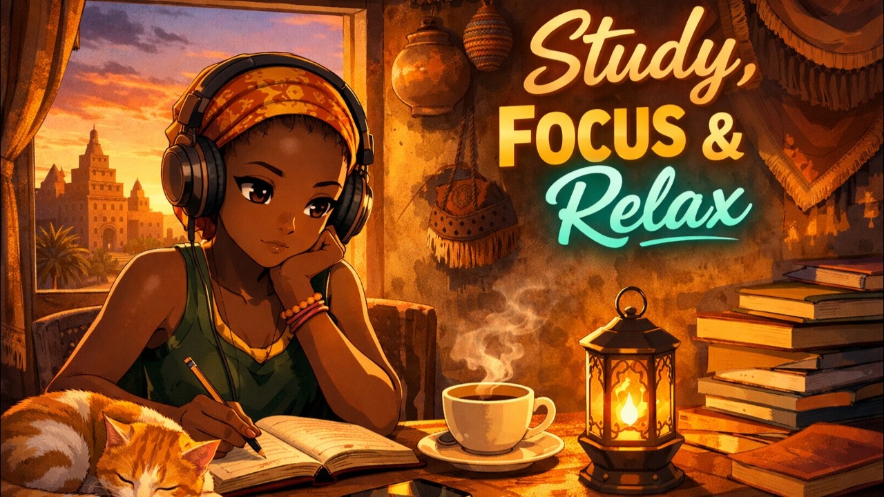 Lofi Music for Study, Focus & Relax - Deep Concentration Beats | Chill Background Music Work, Read