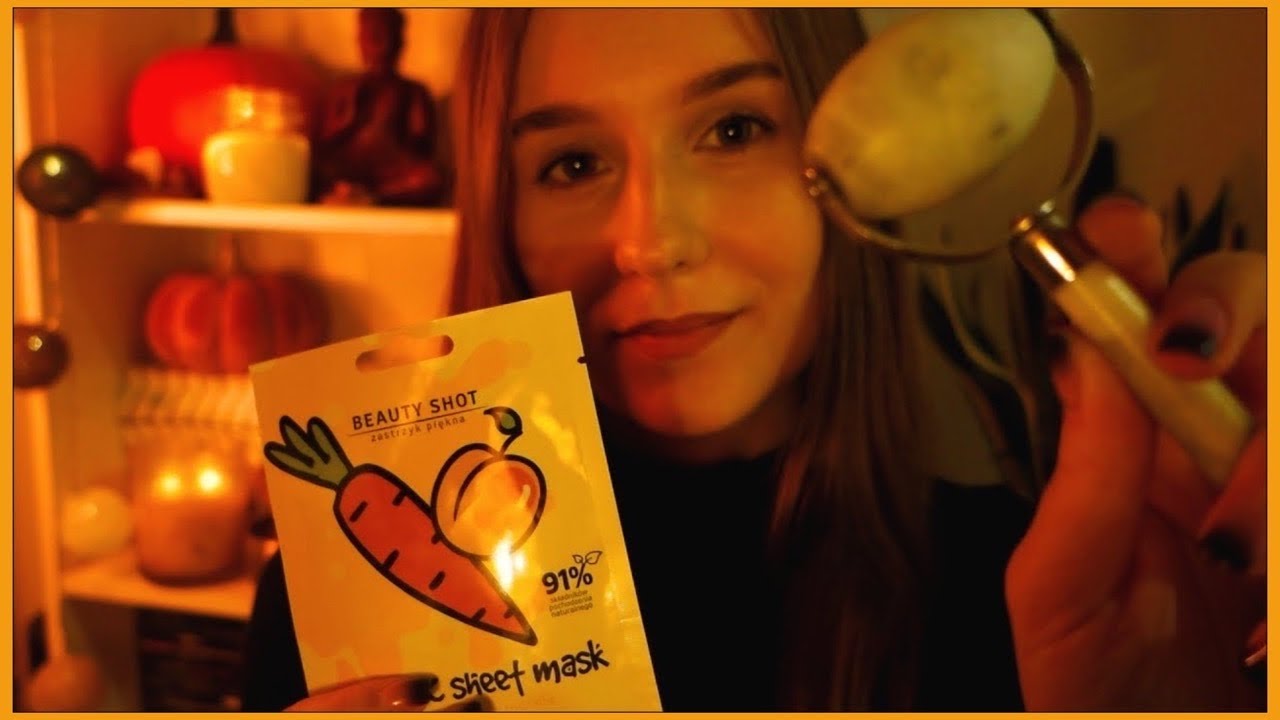 asmr po polsku 🌙 relaksujący wieczór w spa 🧖🏻‍♀️*fall spa treatment*🍁(szept, pielęgnacja, masaż)