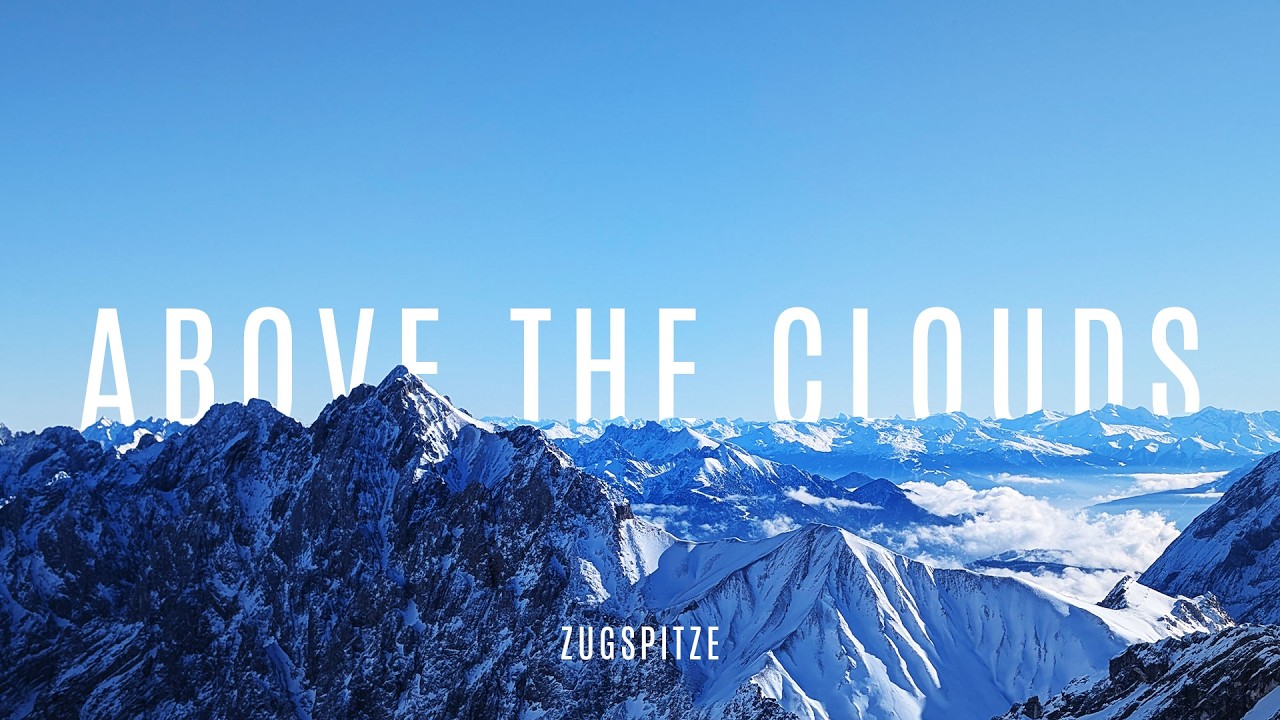 Above the clouds - Snowboarding Zugspitze