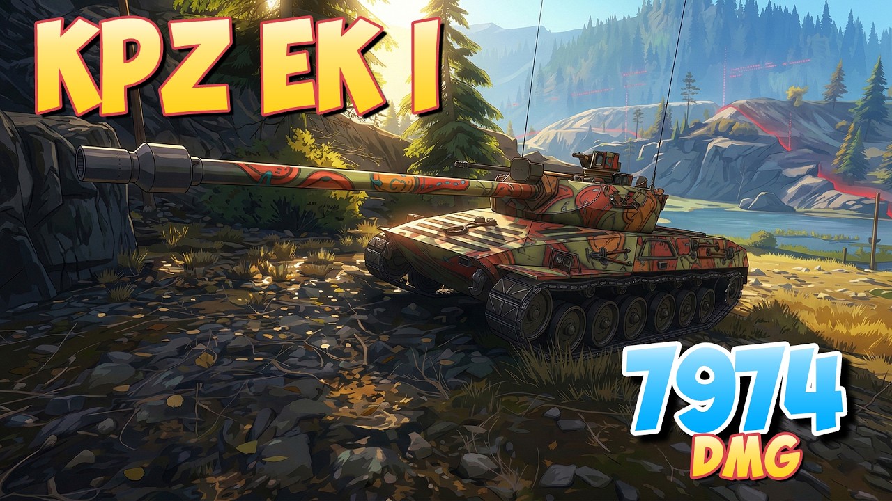 Kpz EK I - 4 Фрагов 7.9K Урона • World Of Tanks