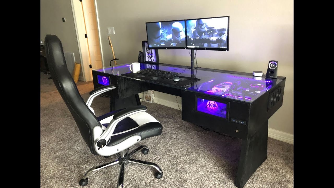 DIY Desk PC Build Timelapse