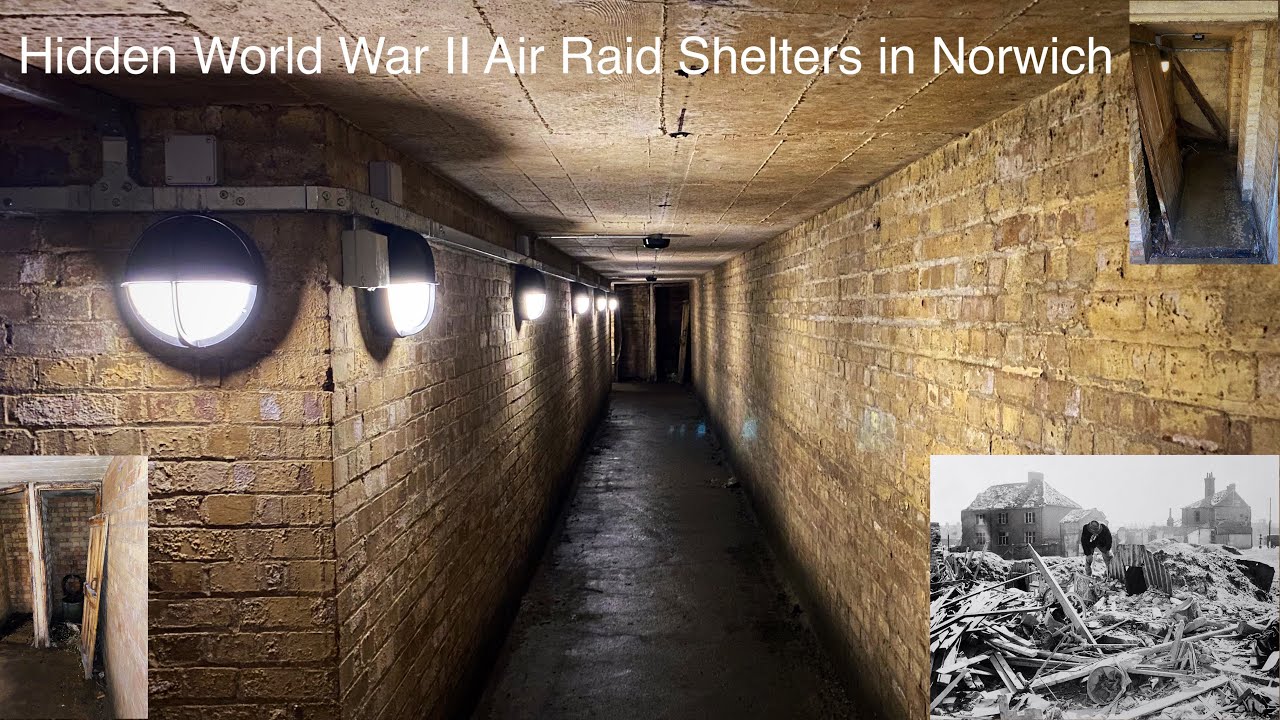 Underground Norwich eerie World War II shelter uncovered 75 years after original entrance was sealed
