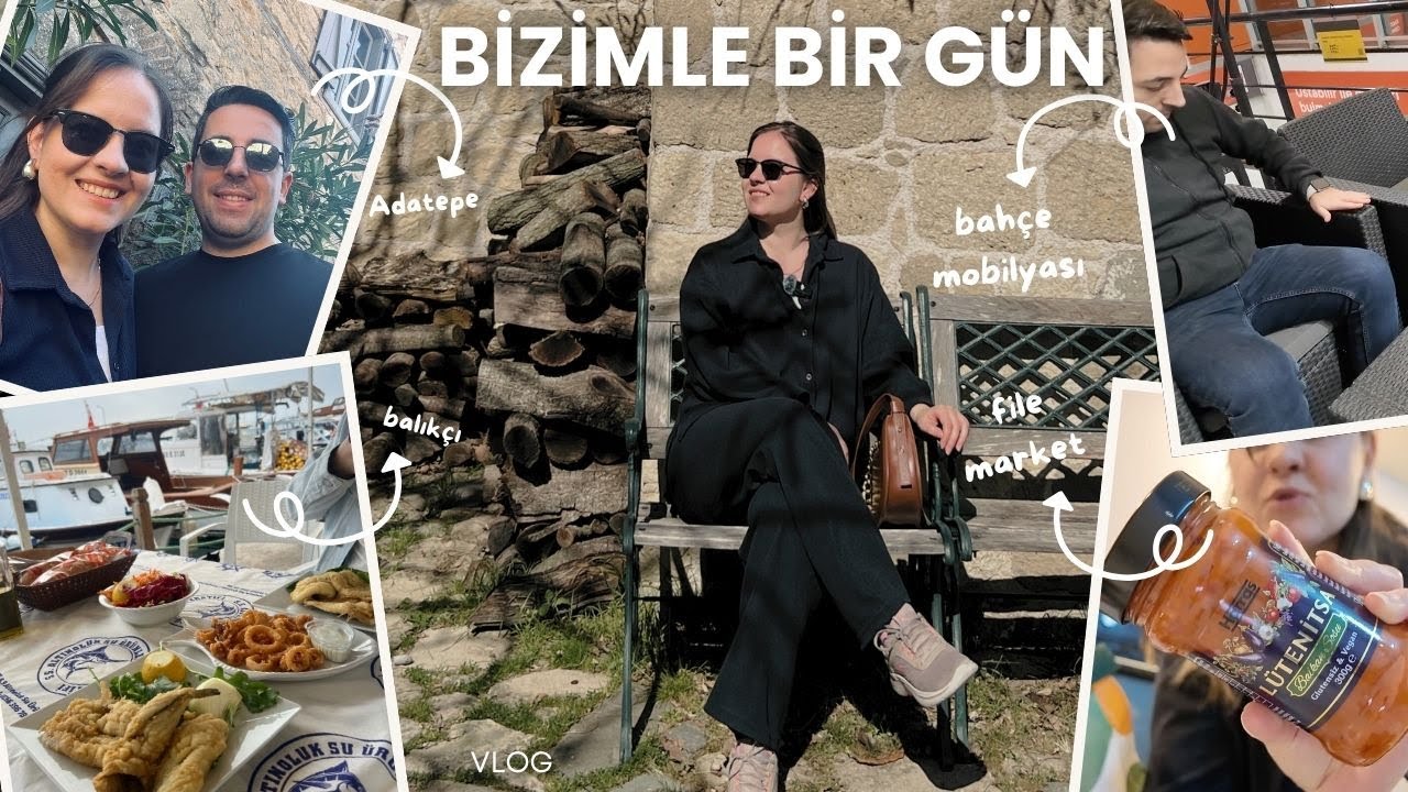 ADATEPE KÖYÜ , BALIKÇI KEŞFETTİK, FİLE ,BOLCA SOHBET, BAHÇE TAKIMI BAKTIK | VLOG 🍀
