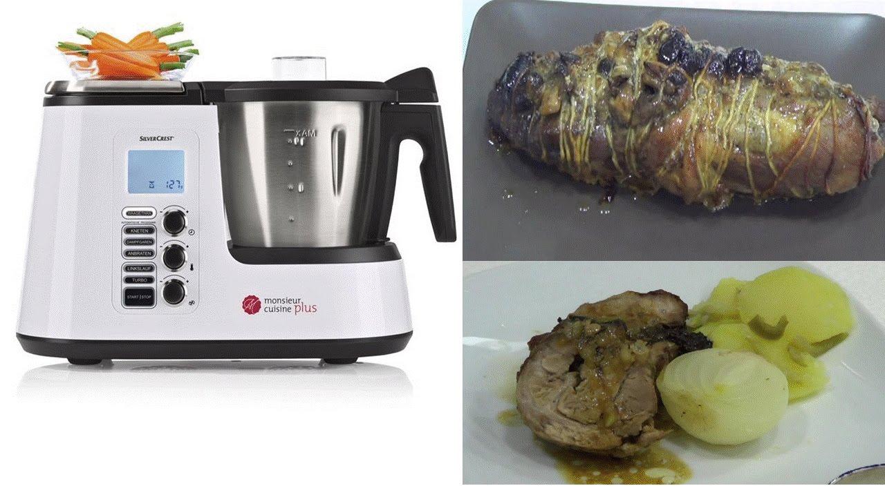 CABEZA DE LOMO RUSTIDA CON PATATAS CON MONSIEUR CUSINE PLUS