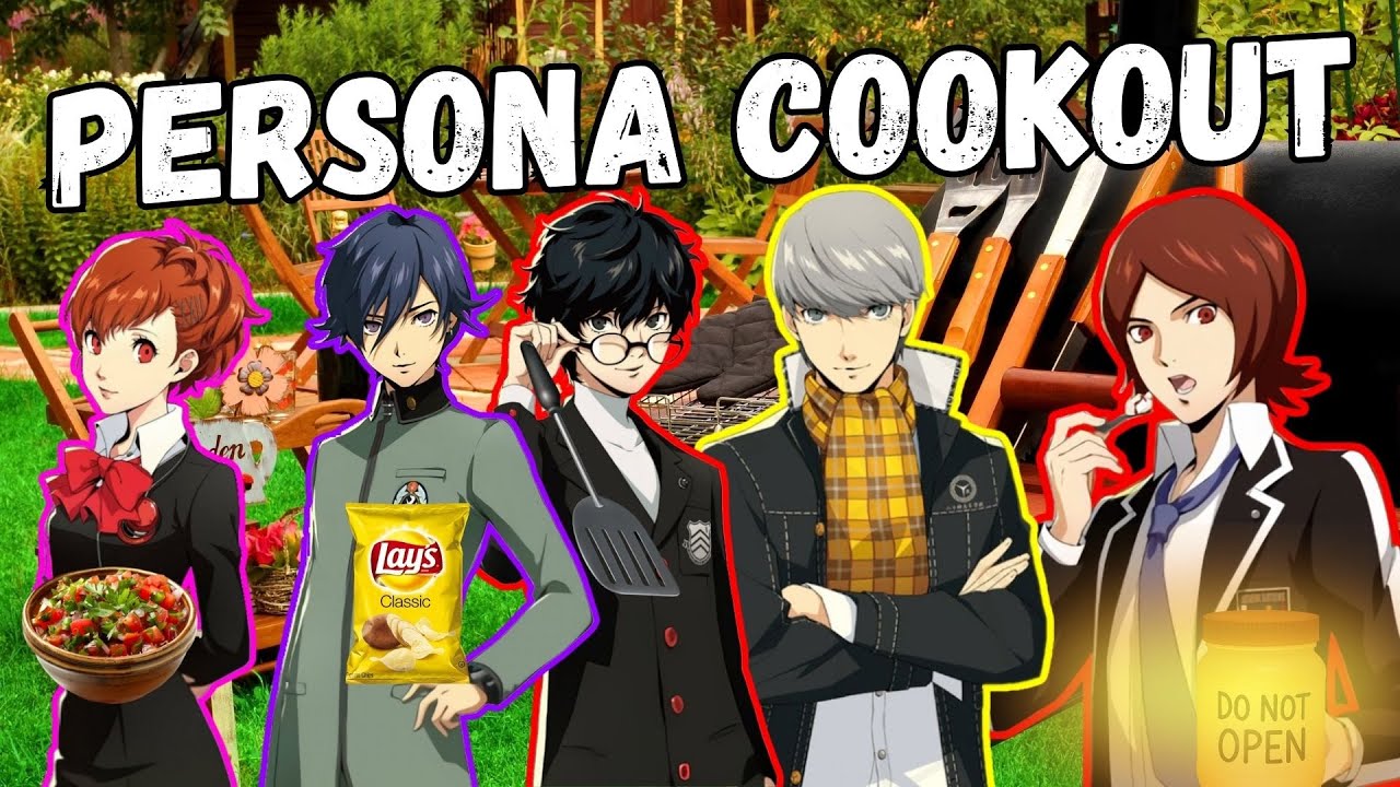 Persona Protagonists host a COOKOUT! Mad Scientist Tatsuya RETURNS!
