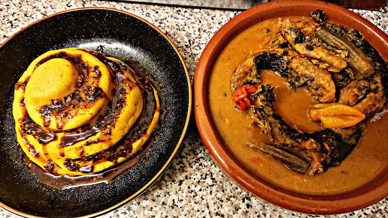 Foufou sauce claire, recette detaillée #kokotcha