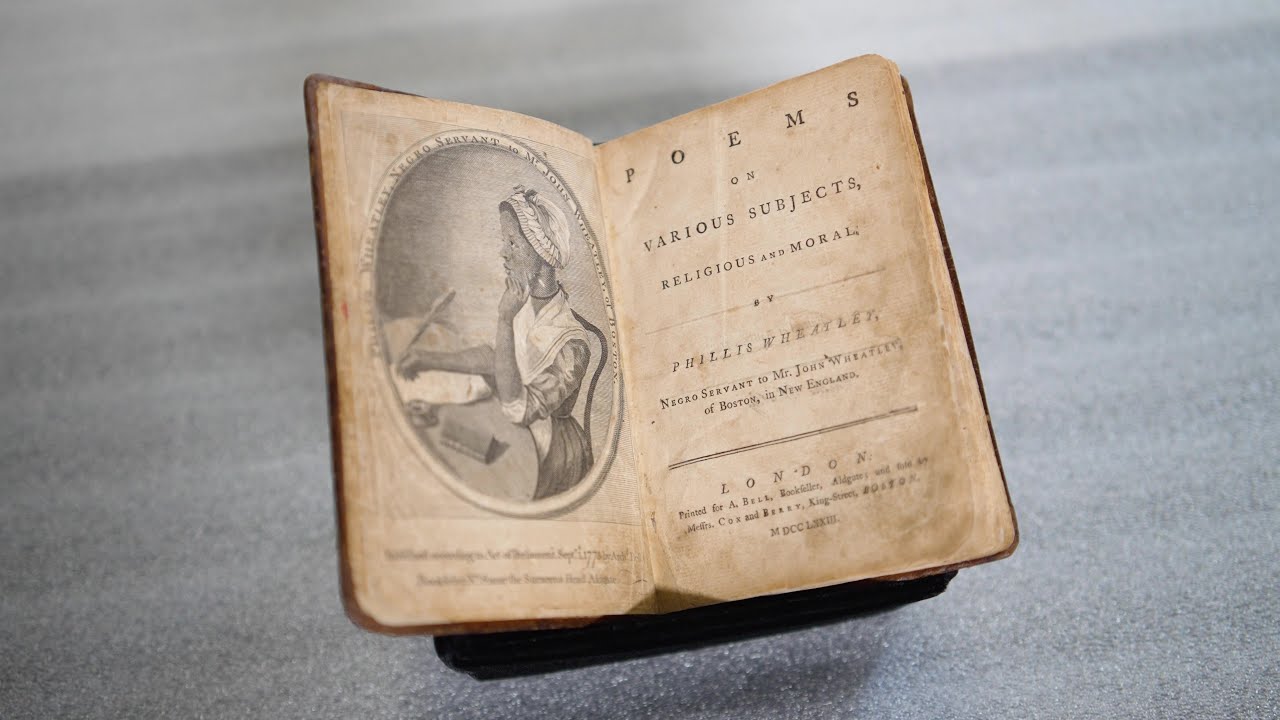 Phillis Wheatley's Poems on Various Subjects | Timeline of the American Revolution