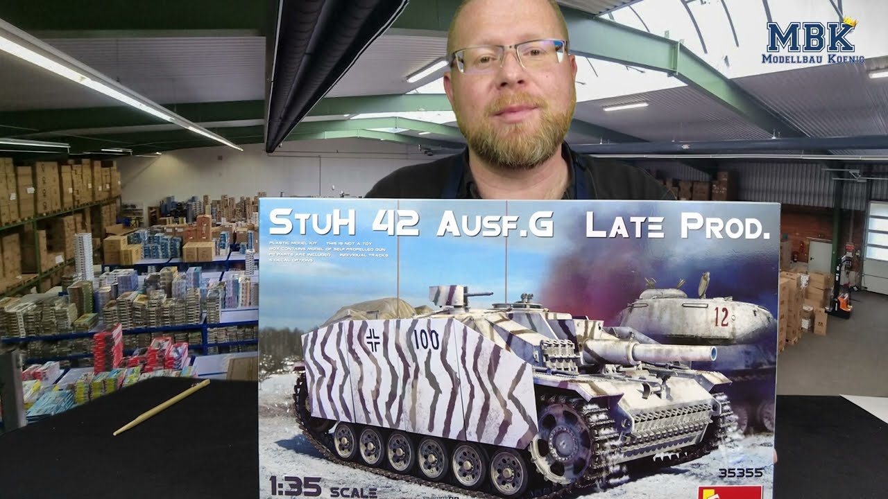 MBK packt aus #778 - 1:35 StuH42 Ausf. G late Production (MiniArt 35355)