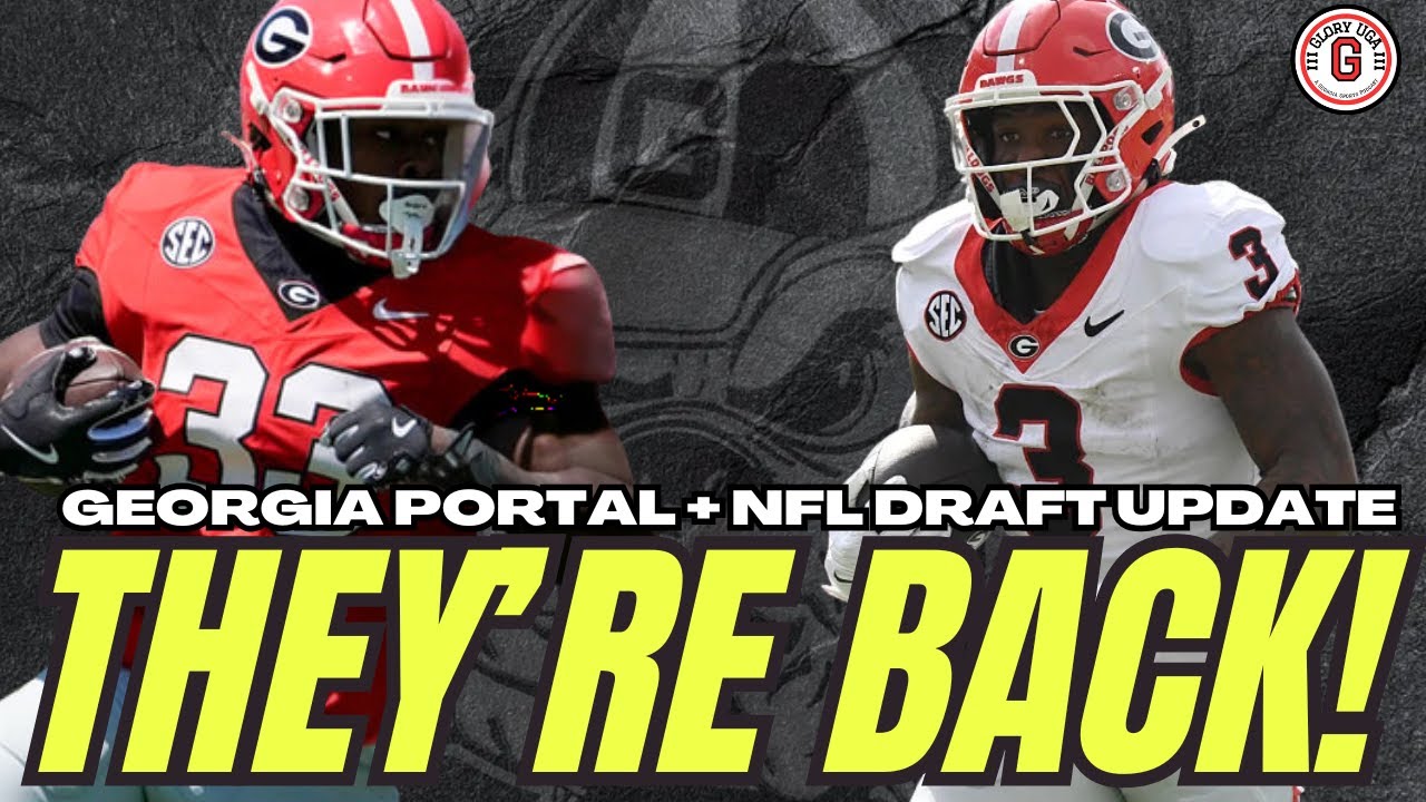 Georgia Football's Nate Frazier & Chauncey Bowens are BACK! | Plus More UGA Portal & NFL Draft News