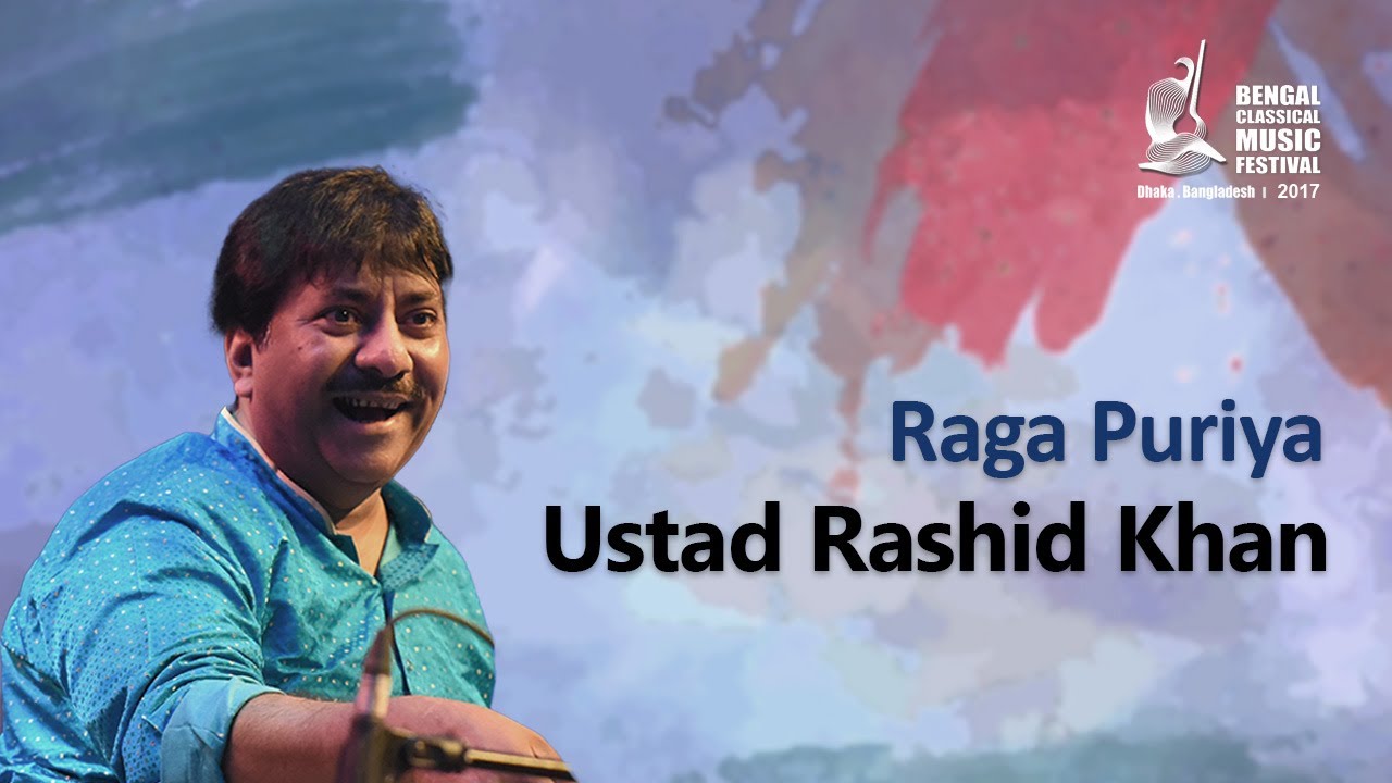 Raga Puriya I Ustad Rashid Khan I Live at  BCMF 2017
