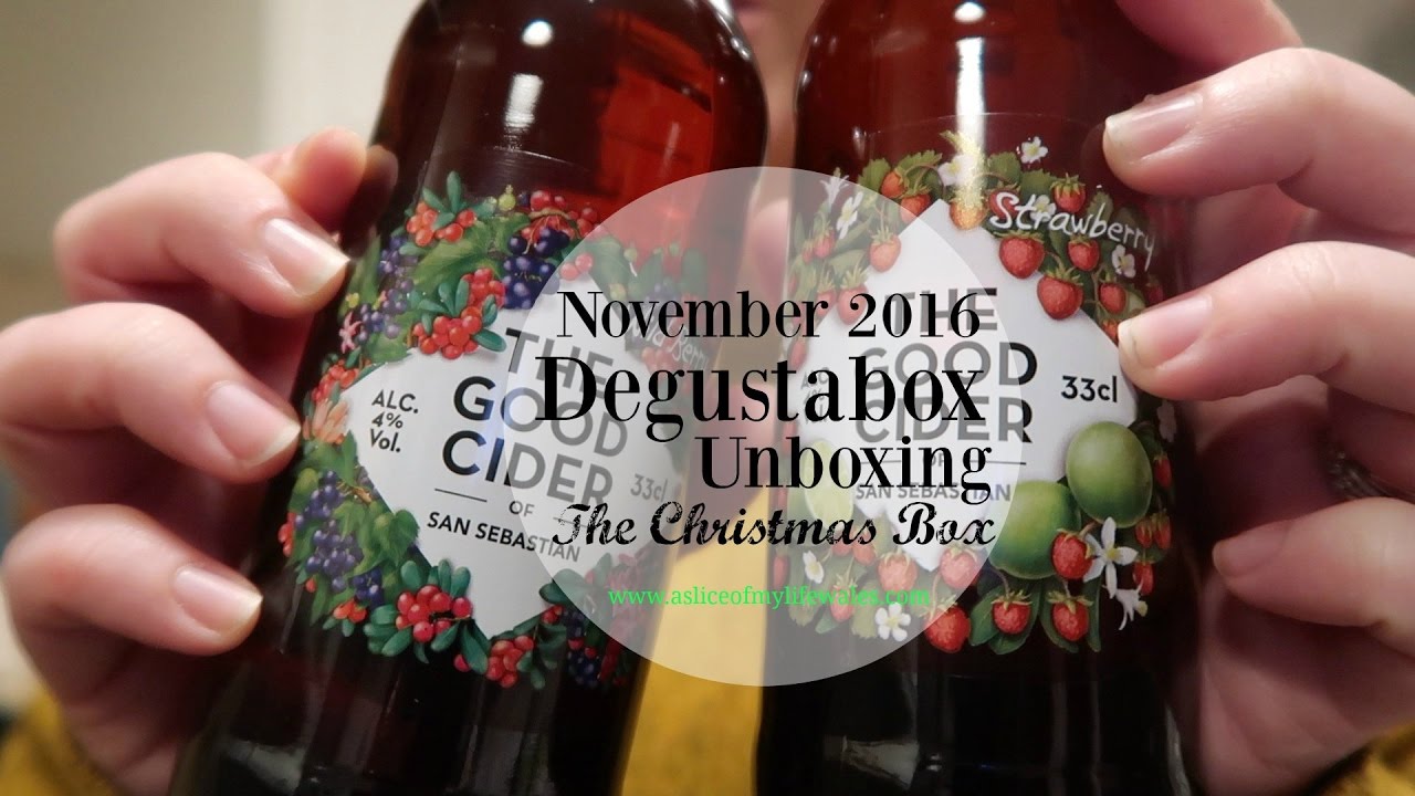 Degustabox UK Unboxing November 2016 - The Christmas Box #ad