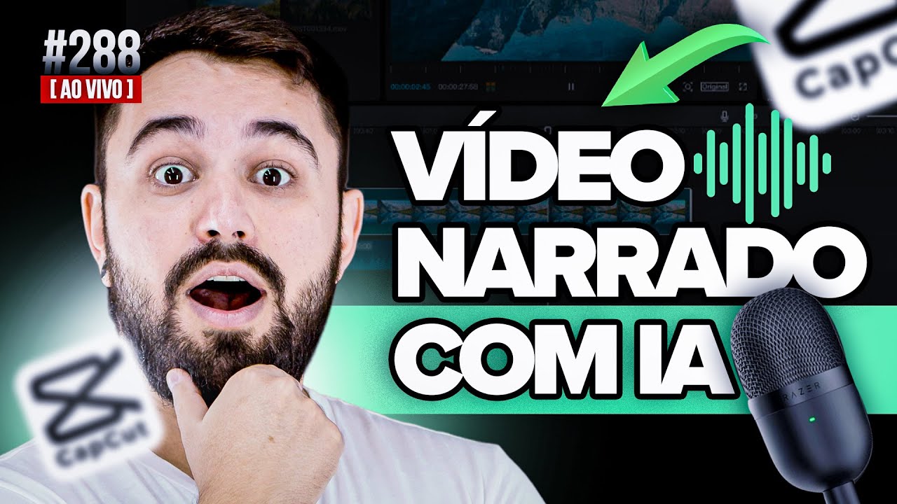 Aula #288: Como criar um vídeo narrado com inteligência artificial
