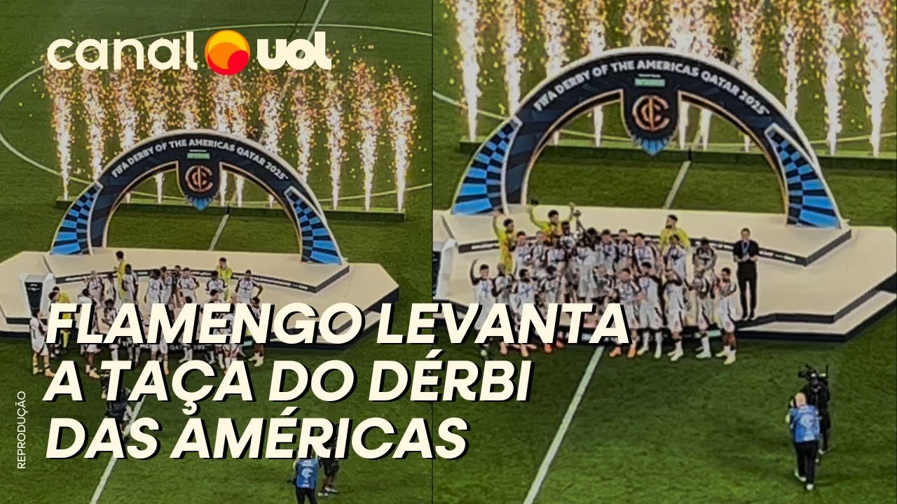 FLAMENGO LEVANTA TROF&Eacute;U DO D&Eacute;RBI DAS AM&Eacute;RICAS AP&Oacute;S VIT&Oacute;RIA CONTRA O CRUZ AZUL NO MUNDIAL!