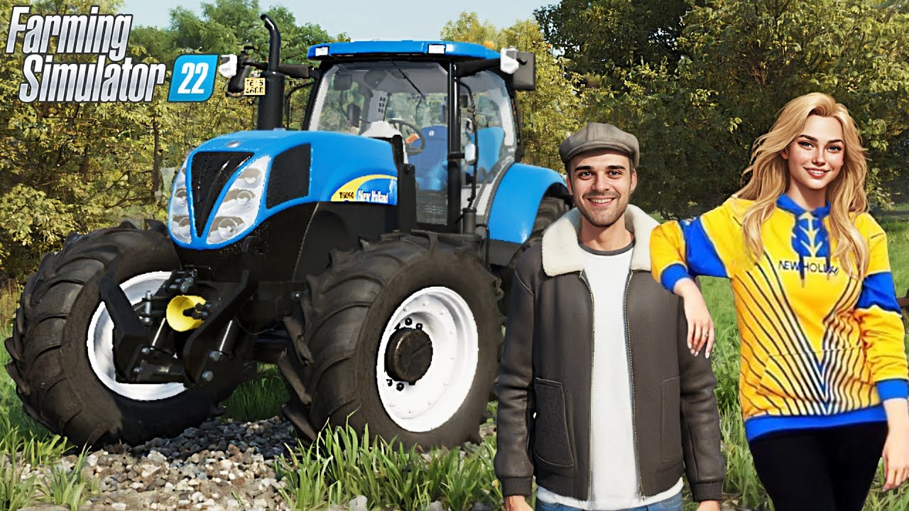 ARRIVA UN TRATTORE NEW HOLLAND T6090 - #11 LAND OF ITALY ITA