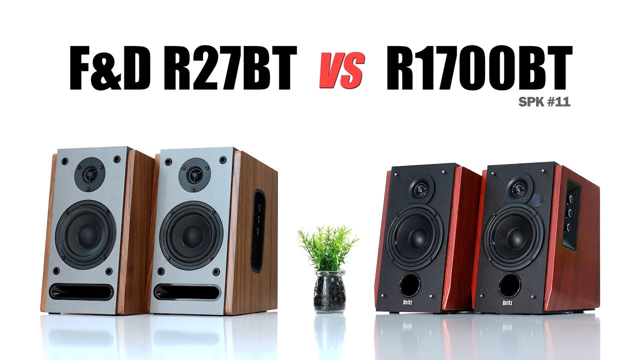 $74 - F&D R27BT vs $150 - Edifier R1700BT / Sound Comparison