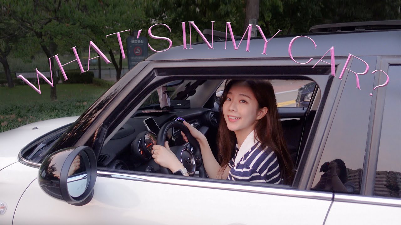 왓츠 인 마이카 What's in my car 🚘 (Feat. 미니쿠퍼, 자동차 꿀템 추천)