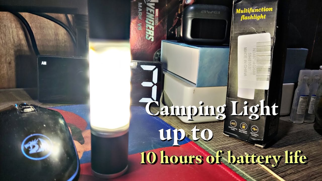 Wellhike, Ape man, One, Swante Outdoor Camping Light unboxing and review