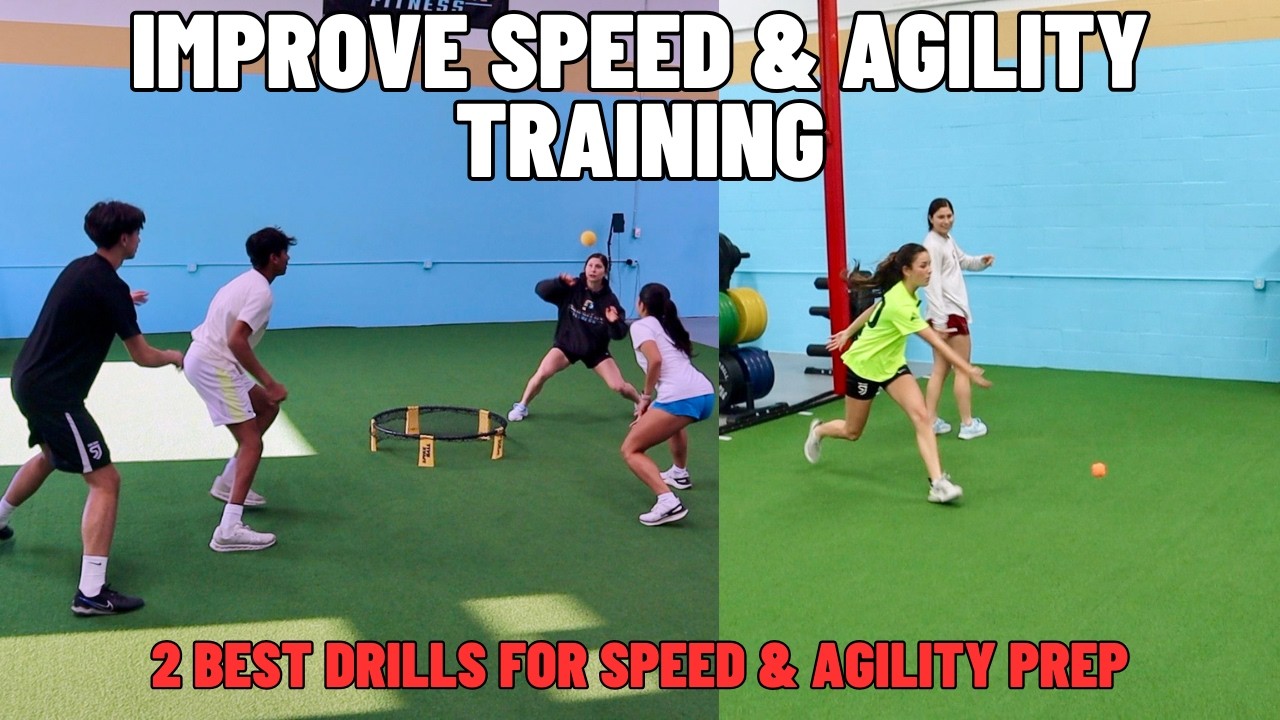 2 Top Drills To Improve Your Speed And Agility Training